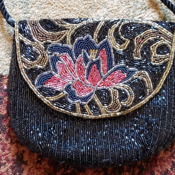 Vintage Bags Beaded Crossbody Bag Poshmark